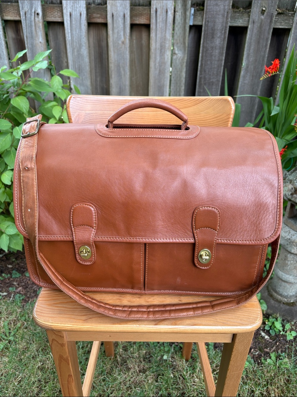 VTG COACH ‘Prescott Brief’ -Briefcase / Messenger / Travel Bag for Men or Women - Picture 2 of 16